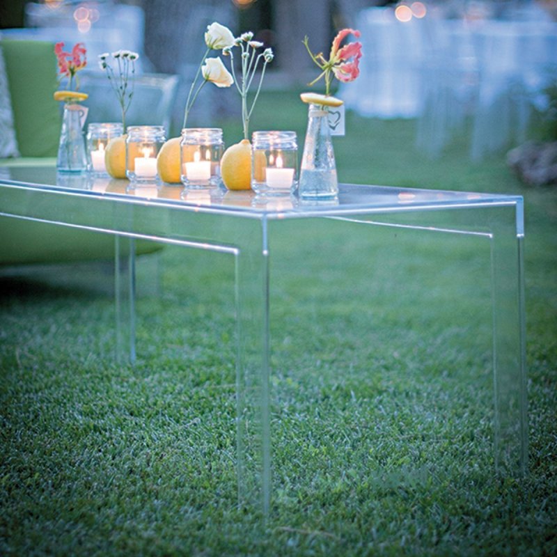 Invisible Table - Kartell Transparant Kunststof