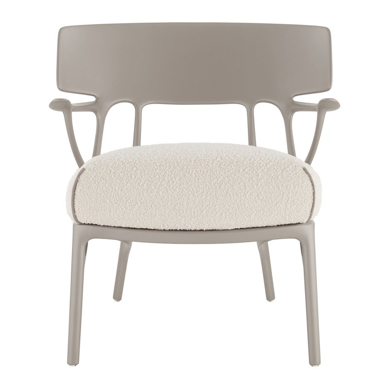 Kartell A.I. Lounge Grey / White