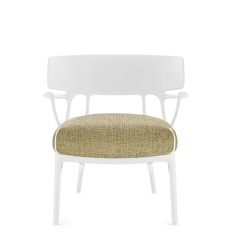Kartell A.I. Lounge White / White-Yellow