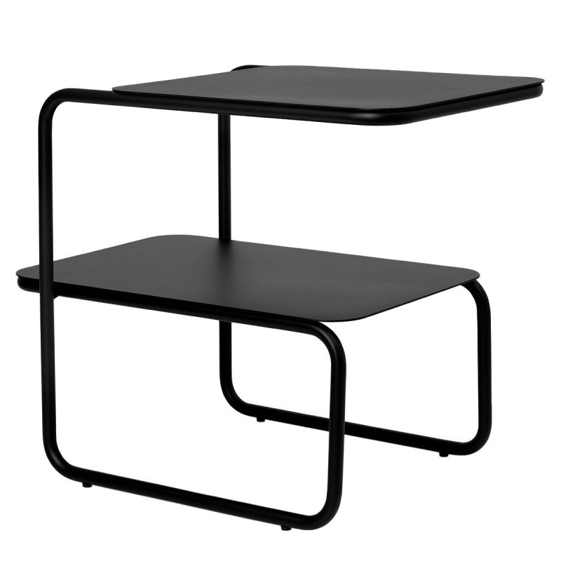 Level Bijzettafel - Ferm Living Zwart Metaal