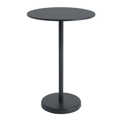 Linear Steel Bartafel Rond