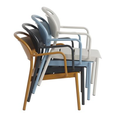 Linear Steel Loungestoel