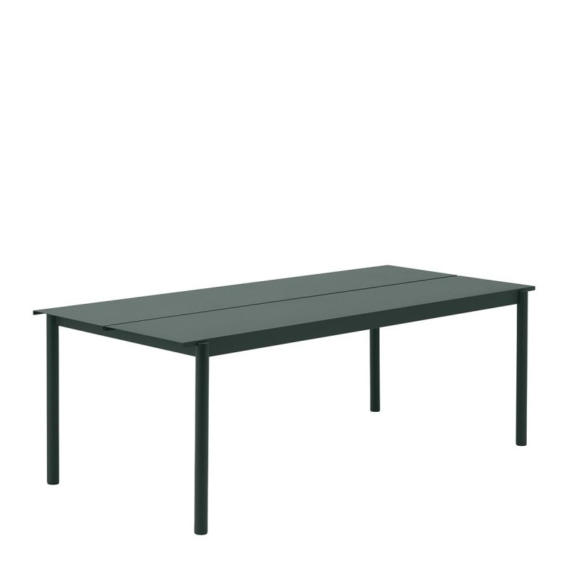 Linear Steel Tafel - Muuto Groen Metaal