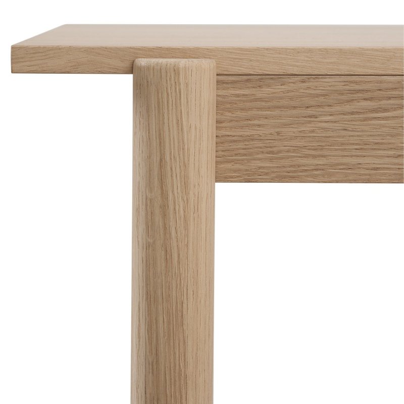 Linear Wood Eettafel - Muuto Bruin Hout