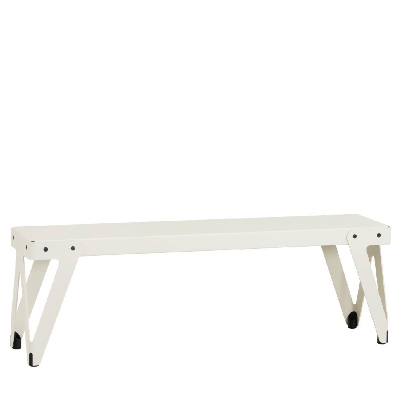 Lloyd Bench - Wit - Functionals Wit Metaal