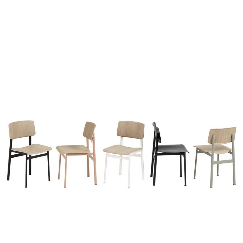 Loft Stoel - Muuto Zwart Hout