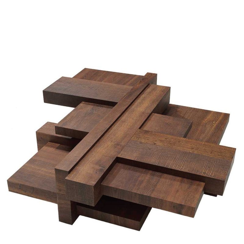 Manhattan Salontafel - Linteloo Bruin Hout