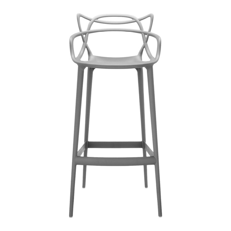 Masters Barkruk - Grijs - Kartell Grijs Kunststof