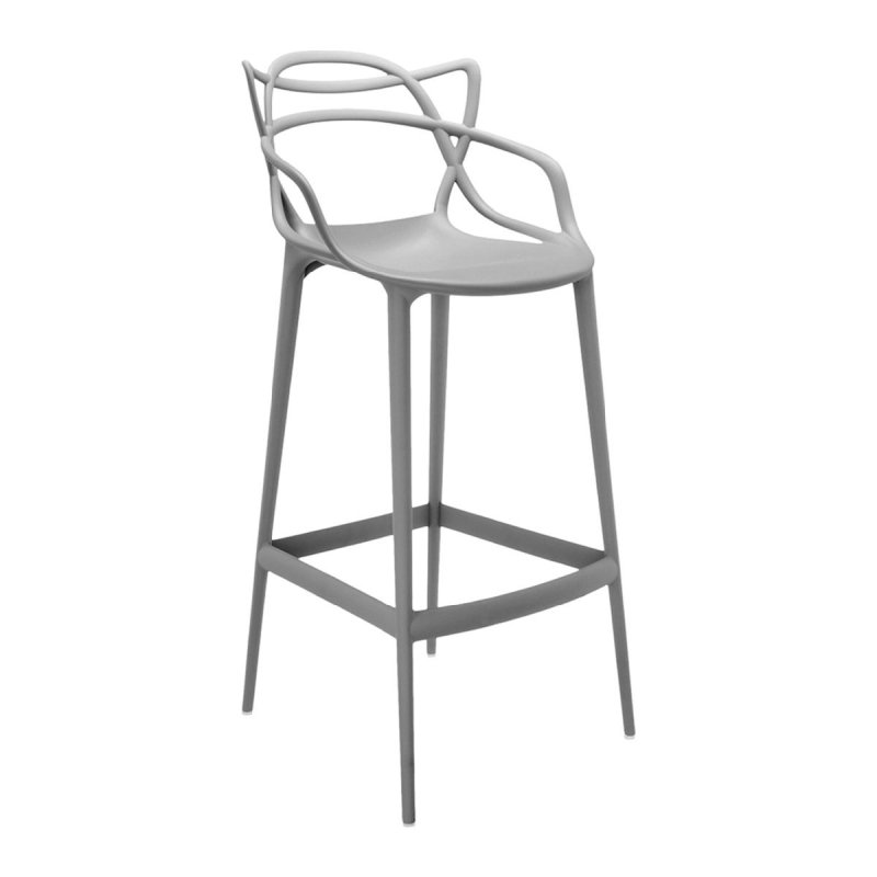 Masters Barkruk - Grijs - Kartell Grijs Kunststof
