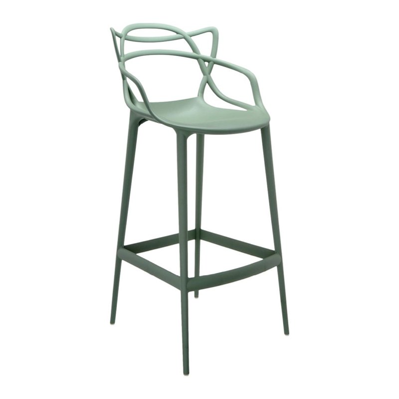 Masters Barkruk - Groen - Kartell Groen Kunststof