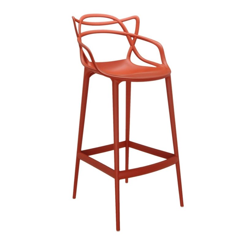 Masters Barkruk - Roest - Kartell Oranje Kunststof