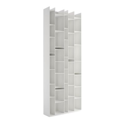 MDF Italia - Random Boekenkast 5C Matt Lacquered White X042