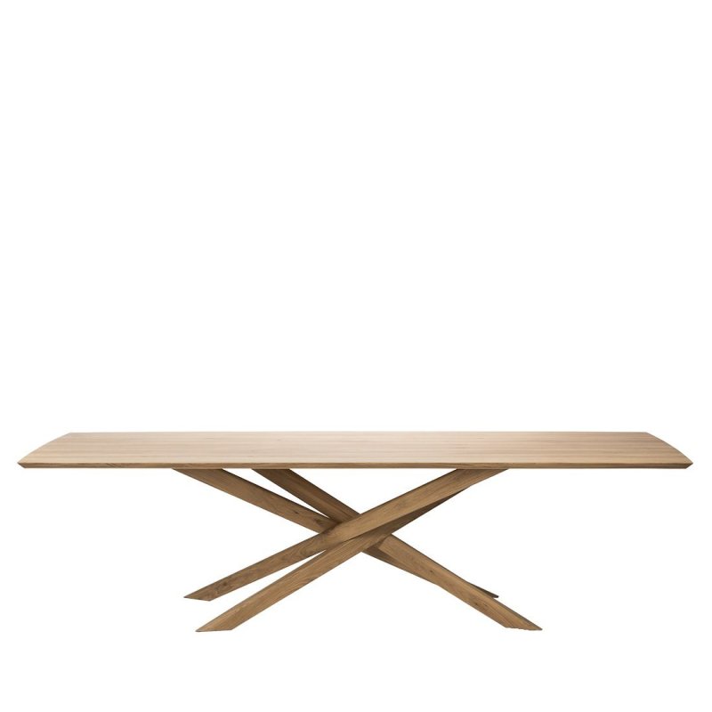 Mikado Eettafel - Eiken - Ethnicraft Bruin Hout