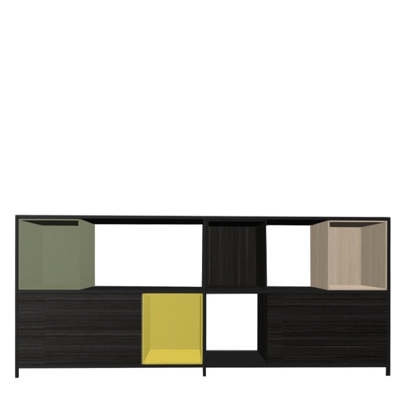 Minima 3.0 Dressoir - MDF Italia Groen Hout