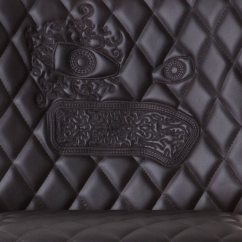 Monster Stoel - Moooi Zwart Leder