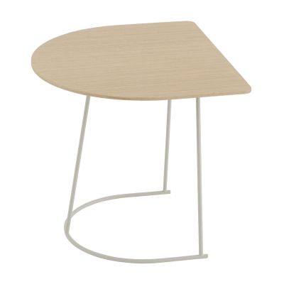 Muuto - Airy Bijzettafel Oak Veneer / Off-White