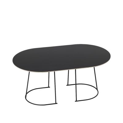 Muuto - Airy Salontafel Medium Black / Black