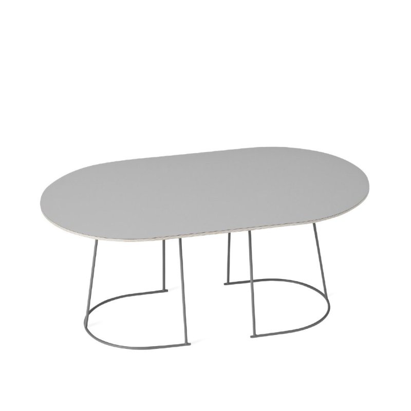 Muuto - Airy Salontafel Medium Grijs / Grijs