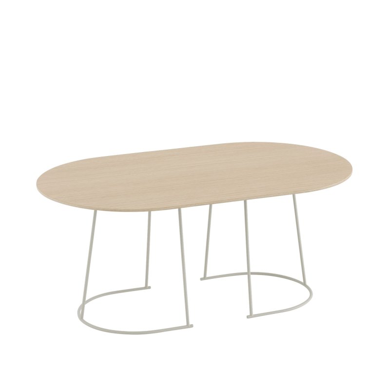 Muuto - Airy Salontafel Medium Oak Veneer / Off-White