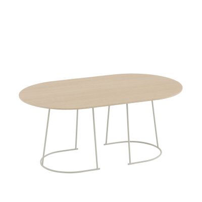 Muuto - Airy Salontafel Medium Oak Veneer / Off-White