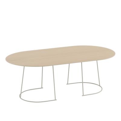Muuto - Airy Salontafel Medium Oak Veneer / Off-White