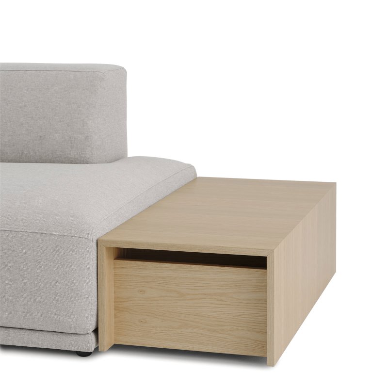 Muuto - Connect Modular Sofa Tafel - Muuto Bruin