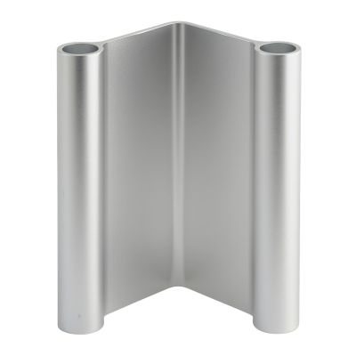Muuto - Pair Kandelaar 18 cm. Aluminium - Muuto Zilver