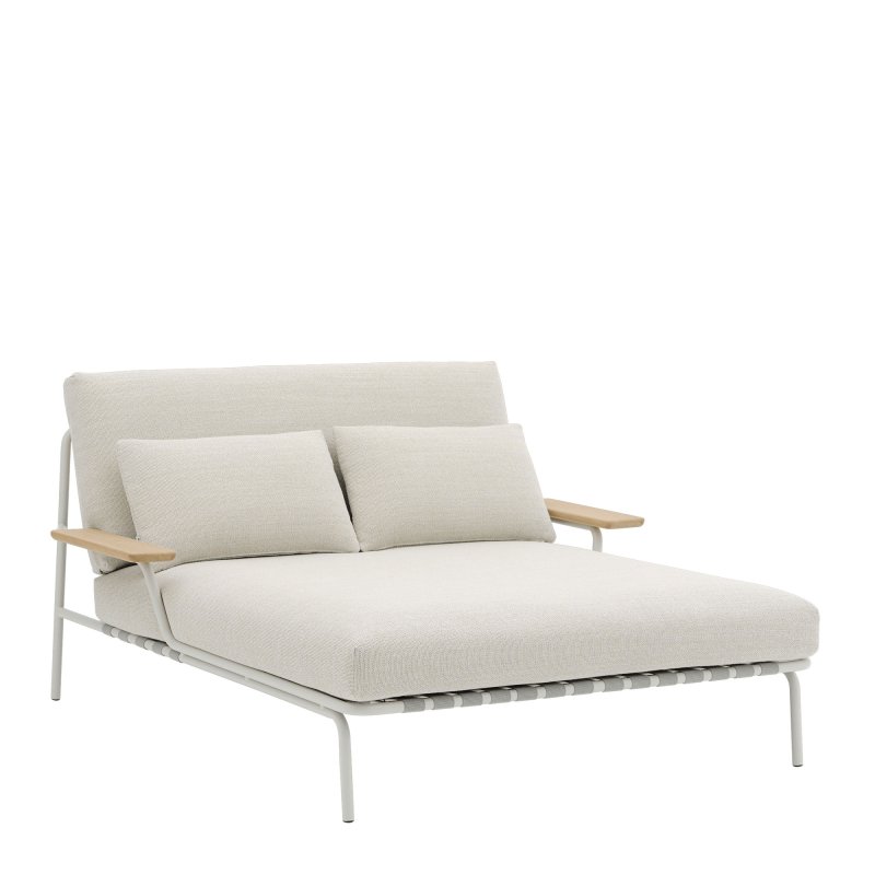 Muuto - Settle Loungebed Laze 1 / Grey - Muuto Grijs