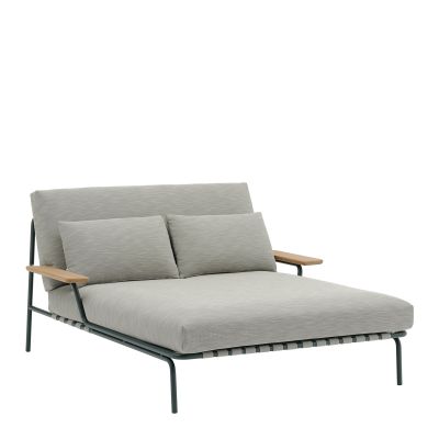 Muuto - Settle Loungebed Ribbed Weave 2 / Dark Green