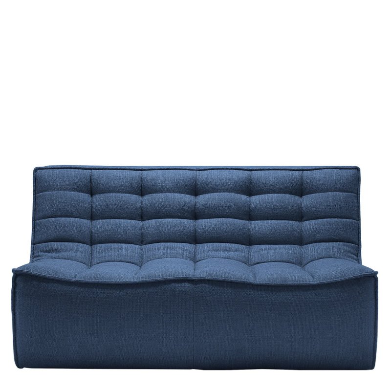 N701 Bank - Ethnicraft Blauw Stof