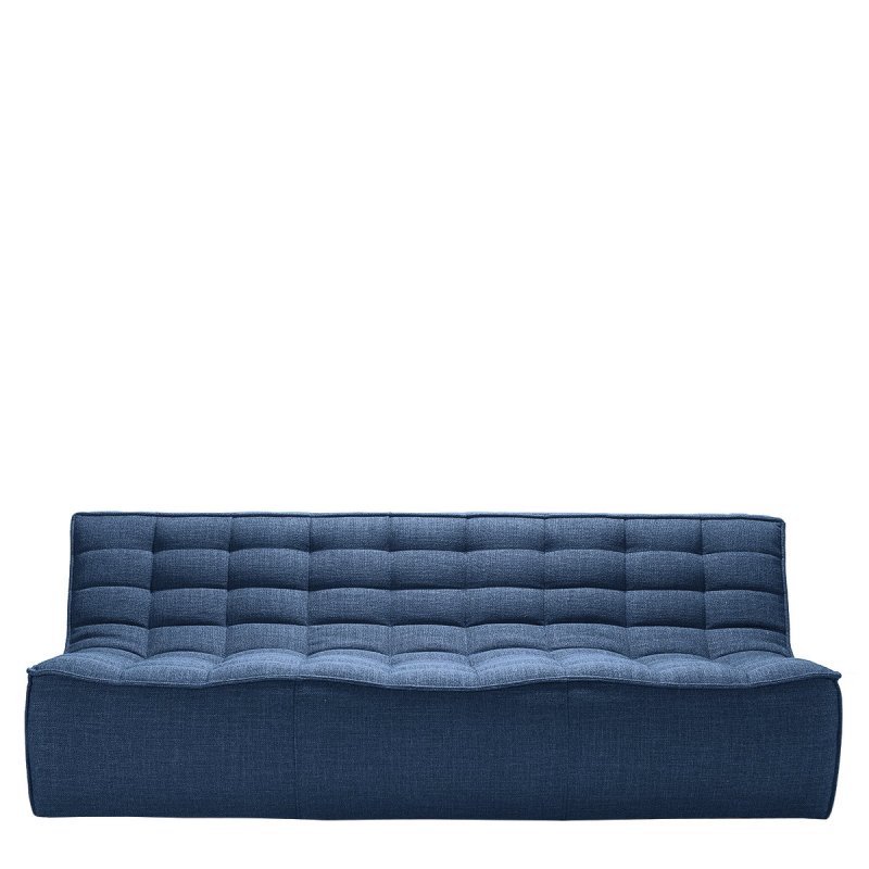 N701 Bank - Ethnicraft Blauw Stof