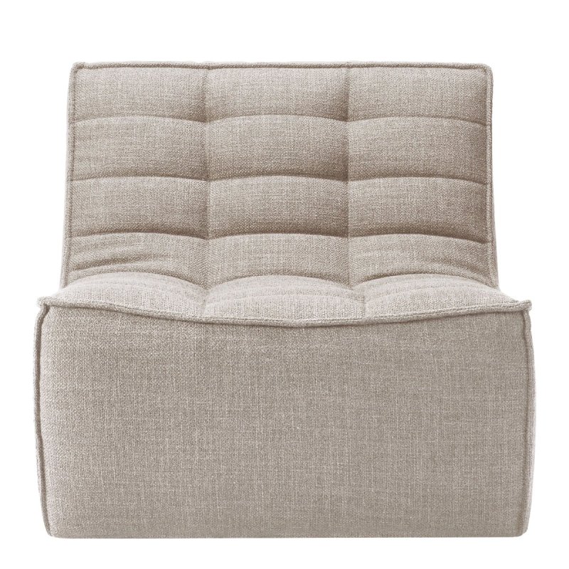 N701 Fauteuil - Ethnicraft Creme Stof