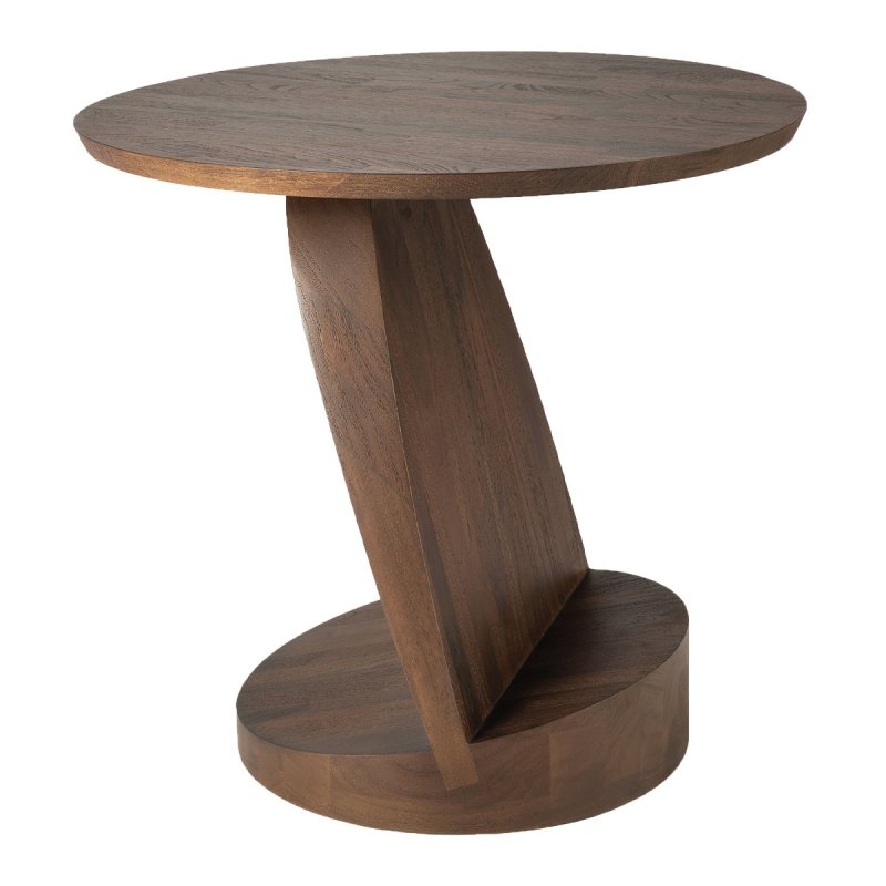 Oblic Bijzettafel - Ethnicraft Bruin Hout