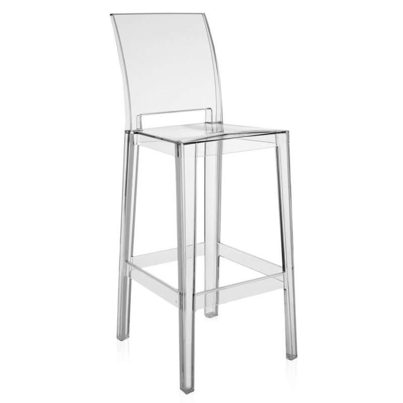 One More Please Hoog - Kartell Transparant Kunststof