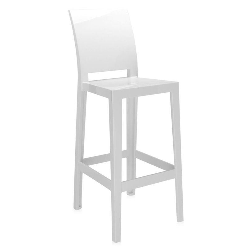 One More Please Hoog - Kartell Wit Kunststof