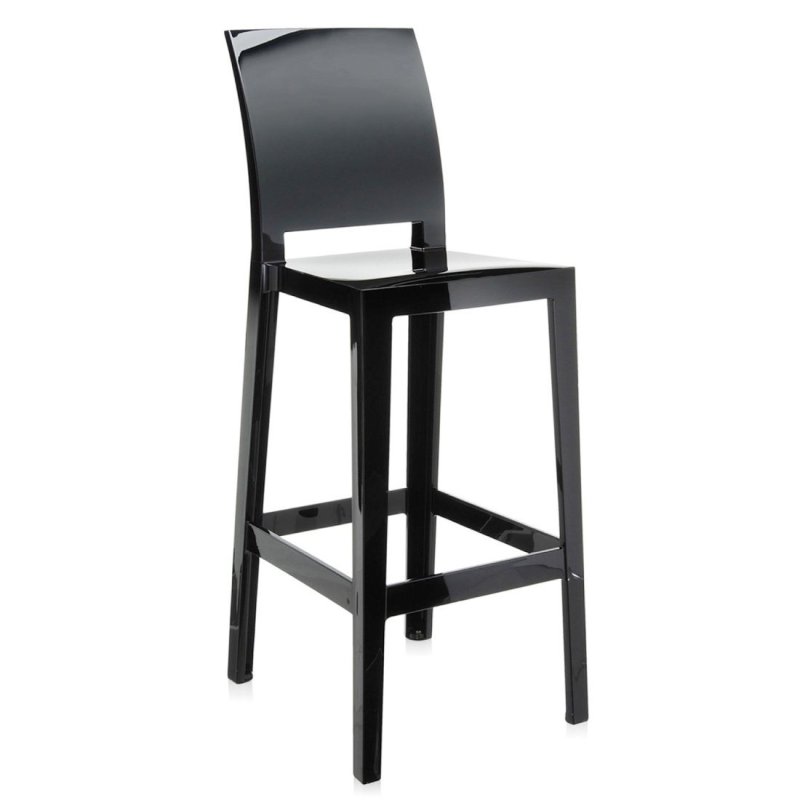 One More Please Hoog - Kartell Zwart Kunststof