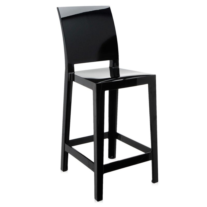 One More Please Laag - Kartell Zwart Kunststof