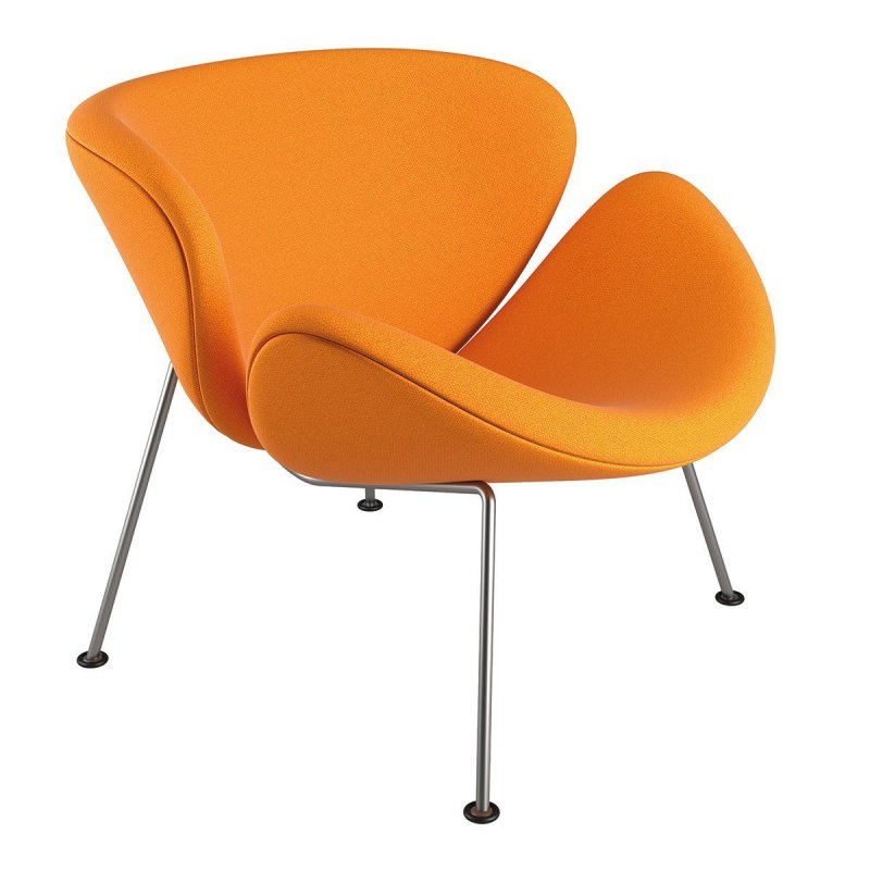 Orange Slice Fauteuil - Artifort Oranje Stof
