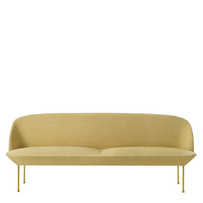 Oslo 3-zits Bank - Muuto Geel Stof
