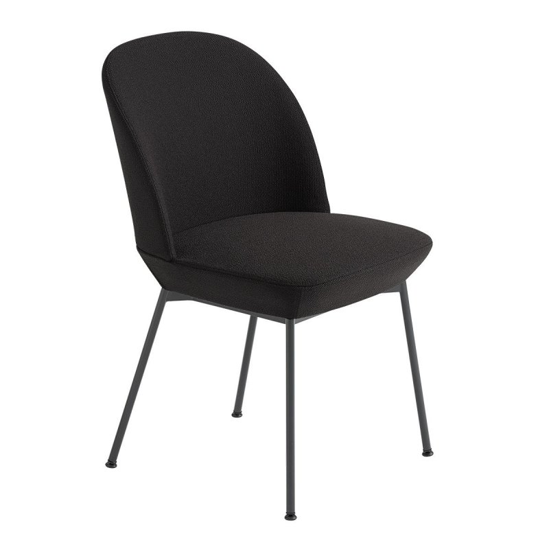 Oslo Eetkamerstoel - Muuto Blauw Stof