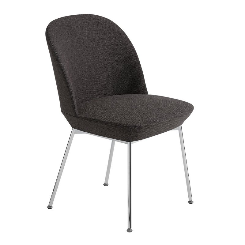 Oslo Eetkamerstoel - Muuto Blauw Stof