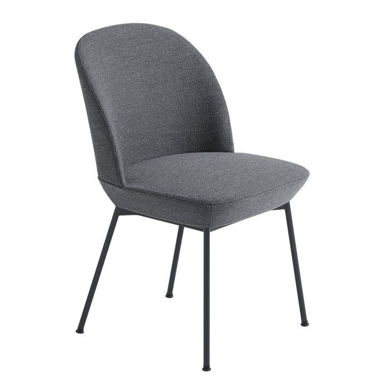 Oslo Eetkamerstoel - Muuto Grijs Stof