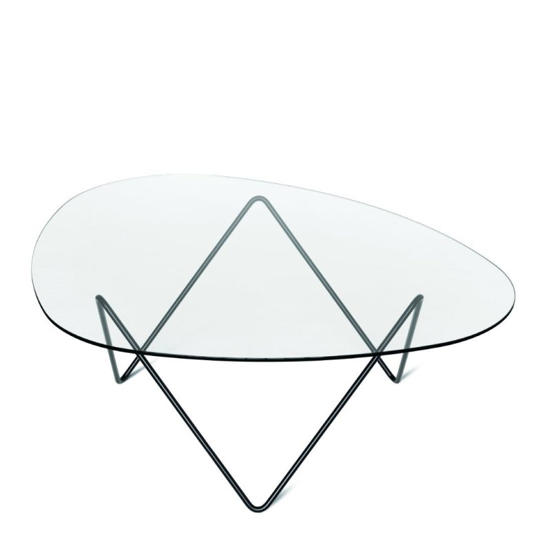 Pedrera Salontafel - Gubi Zwart Glas