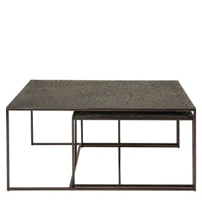 Pentagon Salontafel Set - Ethnicraft Bruin