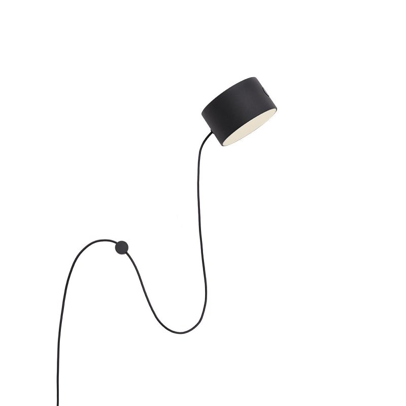 Post Lamp Extra Lighting Unit - Muuto Zwart Kunststof
