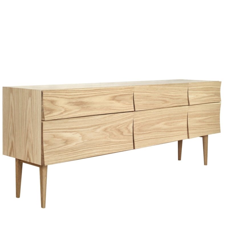 Reflect Dressoir Naturel - Muuto Bruin Hout
