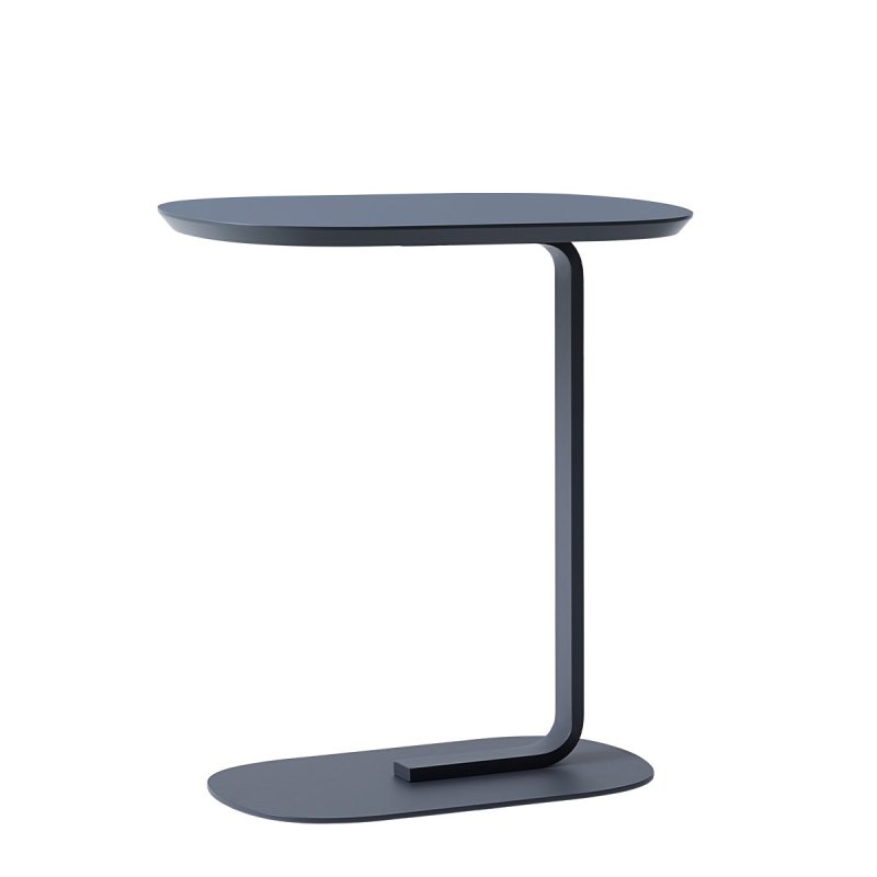 Relate Bijzettafel - Blauwgrijs - Muuto Blauw Hout