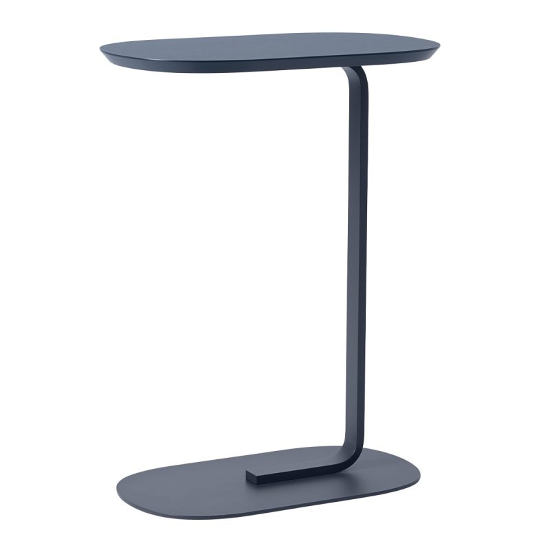 Relate Bijzettafel - Blauwgrijs - Muuto Blauw Metaal