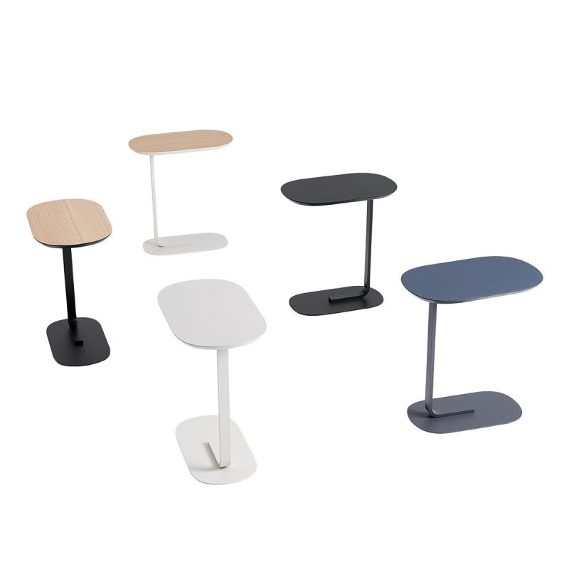 Relate Bijzettafel - Eikenfineer / Zwart - Muuto Zwart Hout