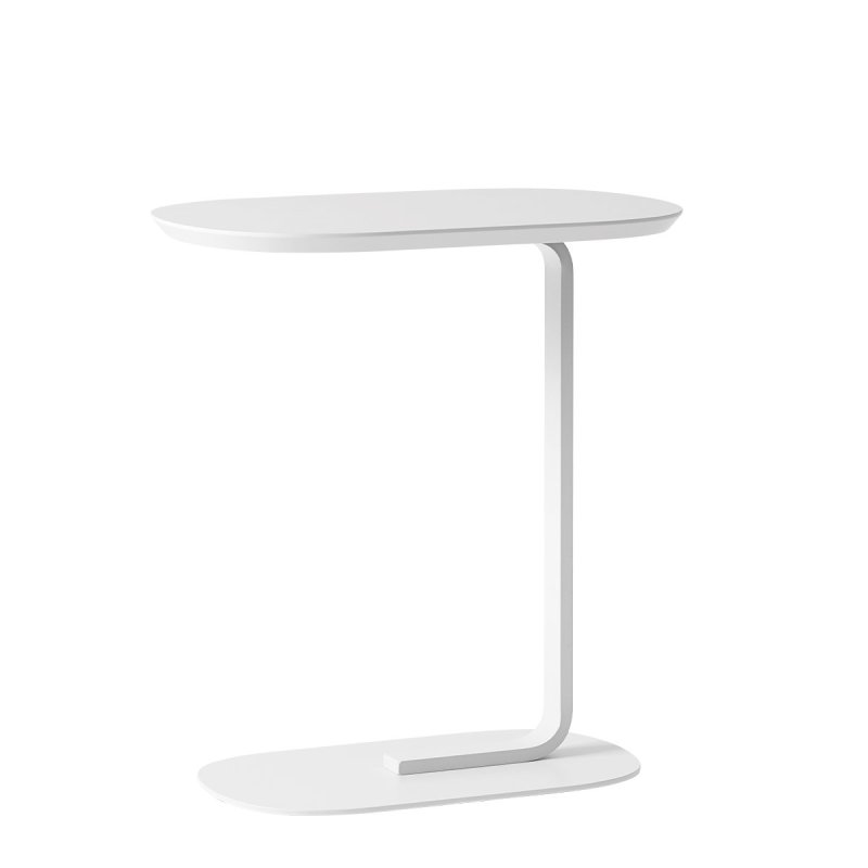 Relate Bijzettafel - Gebroken Wit - Muuto Wit Hout